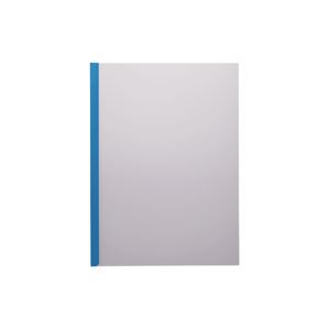 （まとめ）TANOSEEスライディングレールホルダー A4タテ 50枚収容 ブルー 1パック(10冊) 【×10セット】 青 送料無料