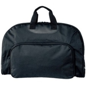 撥水加工ガーメントバッグ ブラック 黒 黒い防水加工の衣類用バッグ - 雨の日も安心 衣類を守る黒いバッグ 黒