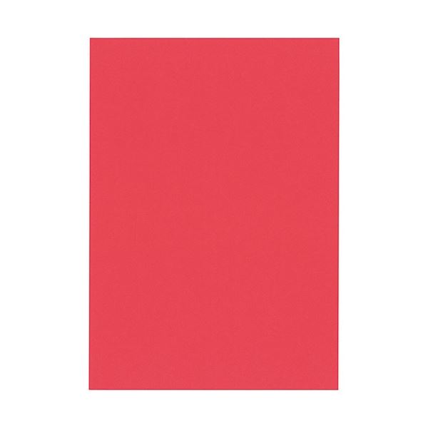 北越コーポレーション 紀州の色上質 A3 T目 超厚口 赤 1箱(400枚：100枚×4冊) 送料無料