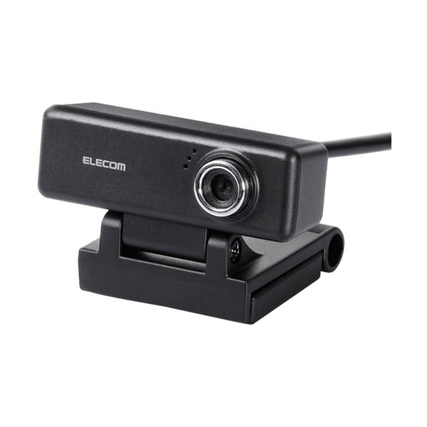 高画質HD対応200万画素Webカメラ ブラック UCAM-C520FBBK 1台 黒 送料無料