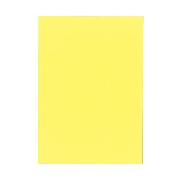 北越コーポレーション 紀州の色上質 A4 Y目 超厚口 やまぶき 1箱(800枚：100枚×8冊) 美しさの象徴、紀州の彩り 感動の色上質、極厚A4用