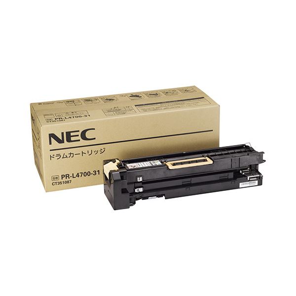 NEC ドラムカートリッジ PR-L4700-31 1個 高品質ドラムカートリッジ PR-L4700-31 1個 - メーカー純正の信頼と耐久性を兼ね備えた、あなた