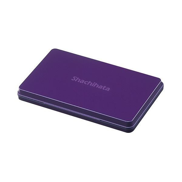 (まとめ) シヤチハタ スタンプ台 特大形 紫 HGN-4-V 1個 【×3セット】 送料無料