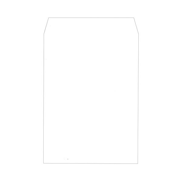 キングコーポレーション ソフトカラー封筒角2 100g／m2 ホワイト 業務用パック 160207 1箱（500枚） 白 上品な色合いが魅力の柔らかな雰