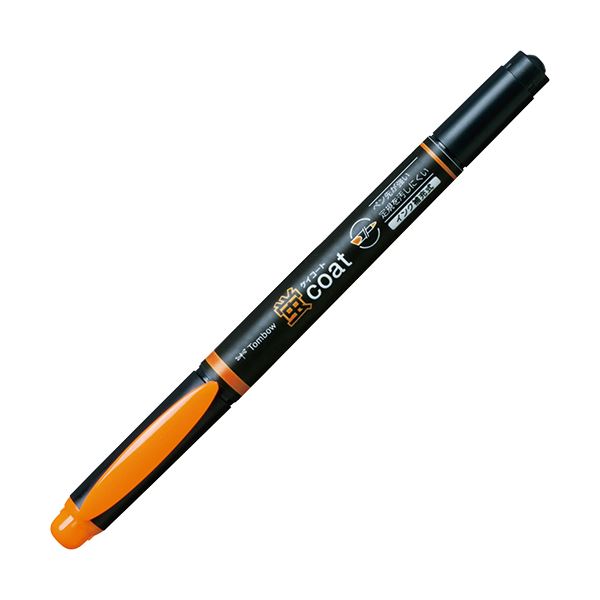 （まとめ） トンボ鉛筆 蛍コート ツインタイプだいだい WA-TC93 1本 【×50セット】 送料無料